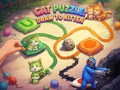 Spiel Cat Puzzle: Draw To Kitten