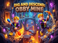 Spiel Dig and Descend: Obby Mine