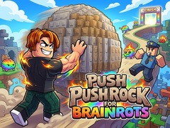 Spiel Push Rock For Brainrots