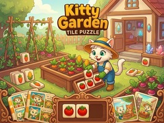 Spiel Kitty Garden Tile Puzzle