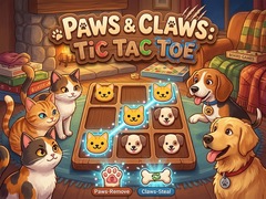 Spiel Paws & Claws Tic Tac Toe