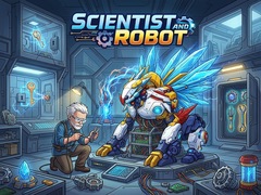 Spiel Scientist and Robot