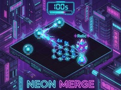 Spiel Neon Merge