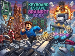 Spiel Keyboard Escape: Brainrot Boss 