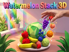Spiel Watermelon Stack 3D