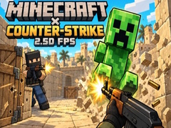 Spiel Minecraft Counter Strike: 2.5D FPS