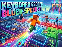 Spiel Keyboard Escape Block Speed +1