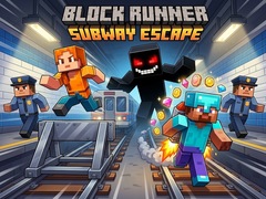 Spiel Block Runner: Subway Escape