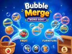 Spiel Bubble Merge: Word Sort