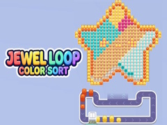 Spiel Jewel Loop Color Sort