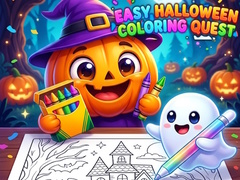 Spiel Easy Halloween Coloring Quest