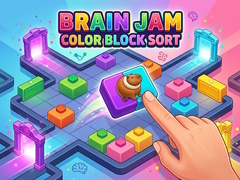 Spiel Brain Jam Color Block Sort