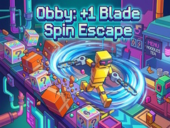 Spiel Obby: +1 Blade Spin Escape