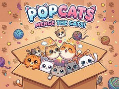 Spiel PopCats: Merge the cats!