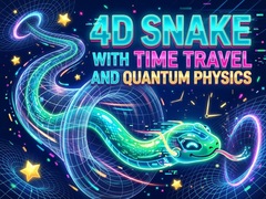 Spiel 4D Snake with Time travel and Quantum Physics