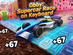 Spiel Obby: Supercar Race on Keyboard