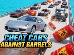 Spiel Cheat cars against barrels