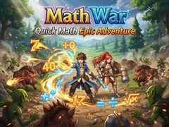 Spiel Math War: Quick Math Epic Adventure