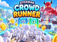 Spiel Stickman Crowd Runner 3D