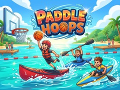 Spiel Paddle Hoops