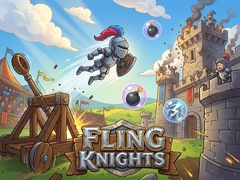 Spiel Fling Knights