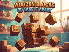 Spiel Wooden Blocks 3D Take It Apart