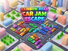 Spiel Rainbow Road Car Jam Escape
