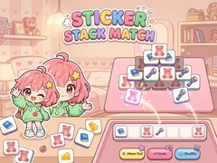 Spiel Sticker Stack Match