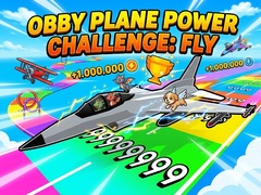 Spiel Obby Plane Power Challenge: Fly