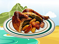 Spiel Roast chicken