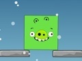 Spiel Angry Birds Throw green pigs