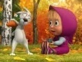 Spiel Masha and Bunny Coloring