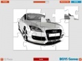 Spiel Audi Super Car Puzzle