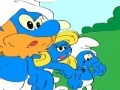 Spiel Color the smurfs