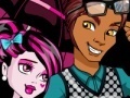 Spiel Draculaura And Clawd Wolf Dressup