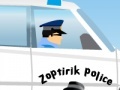 Spiel Zoptirik police jeep