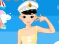 Spiel Dress up sailing girl