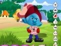 Spiel Smurfs Dressup