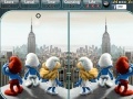 Spiel Smurfs. Spot the Difference 2