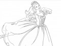 Spiel Ballerina Coloring 