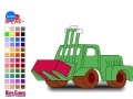 Spiel tractor coloring