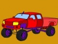 Spiel jeep coloring
