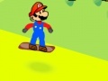 Spiel Mario Snowboard