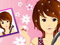 Spiel Girl with Mirror