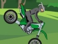 Spiel Ninja on a motorcycle