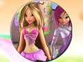 Spiel Winx Club Round Puzzle