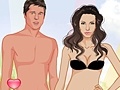 Spiel Dress up Angelina Jolie and Brad Pitt