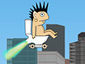 Spiel Rocket Toilet