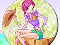 Spiel Winx Tecna Style Round Pazzle
